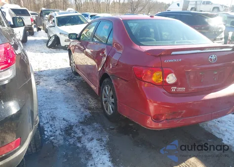2010 Toyota Corolla S из США, поврежденный, VIN 1NXBU4EE7AZ370909